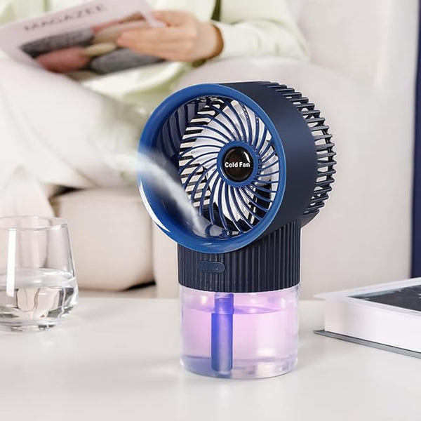 Ventilateur Brumisateur D'eau 3 Vitesses Silencieux USB