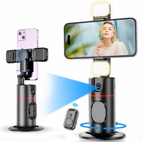 حامل تصوير ذكي + متتبع حركة تلقائي 360 درجة