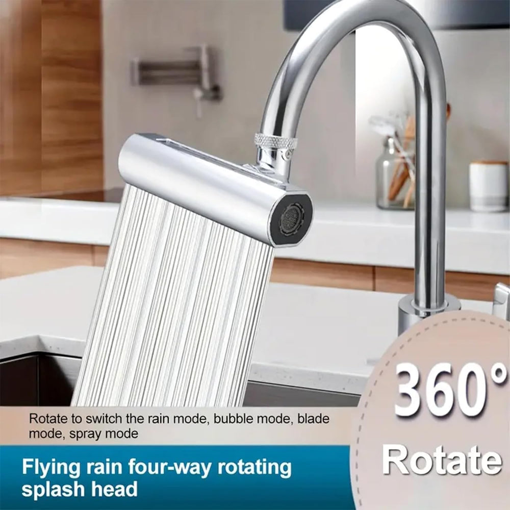 Tête de Robinet 4en1 pivotante 360°