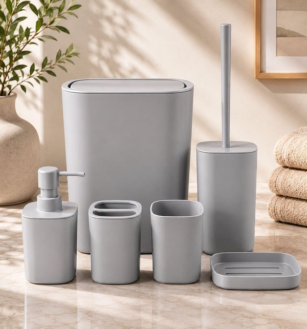 Pack Accessoires Salle de bain 6 Pcs