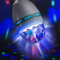 Ampoule tournante disco- LED – RGB – 3w – 220 v